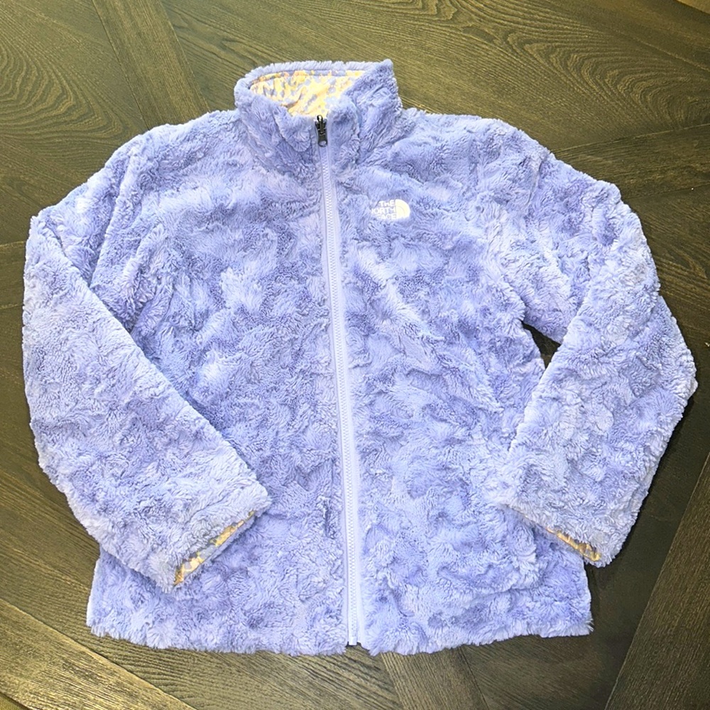 The North Face Girls' Reversible Mossbud Swirl Jacket